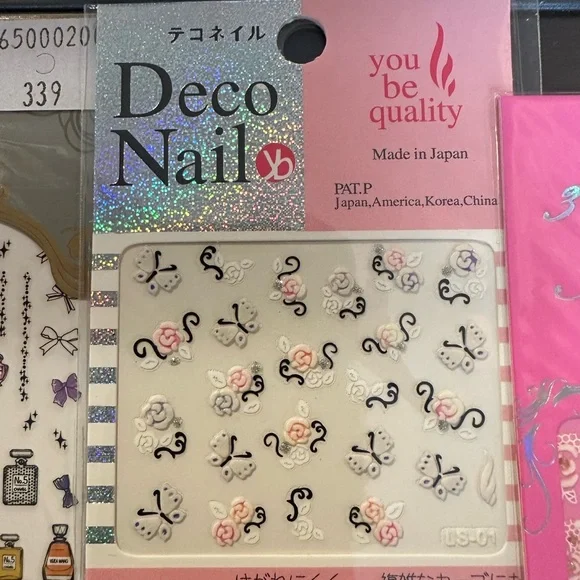 Assorted Nail Art Sticker Set - Picture 5 of 11